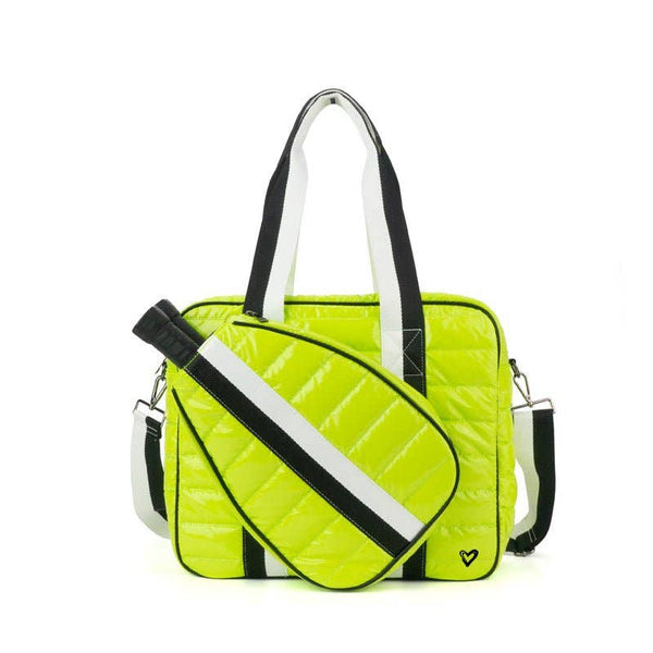 Pickleball Puffer Bags: Black