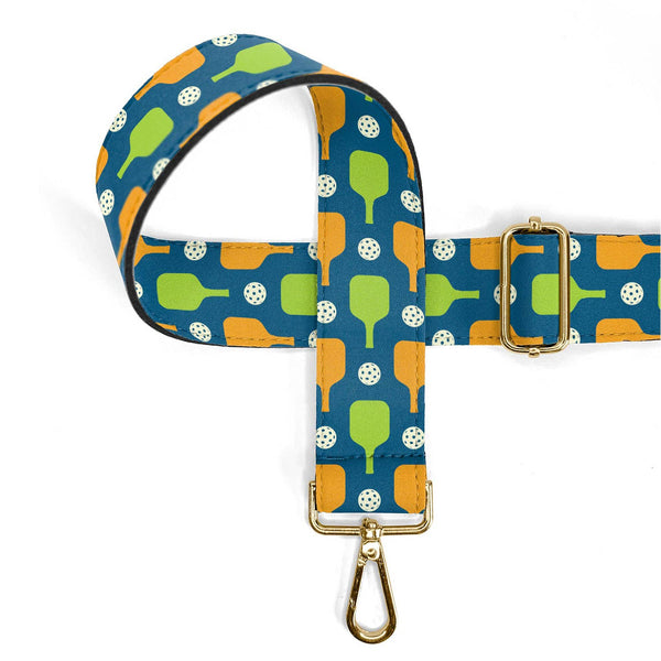 Pickleball designed bag shoulder strap- 4 designs: Pickleball Love
