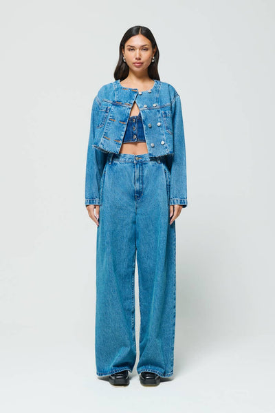 Raven Pleated Wide Leg - Everglades: 25