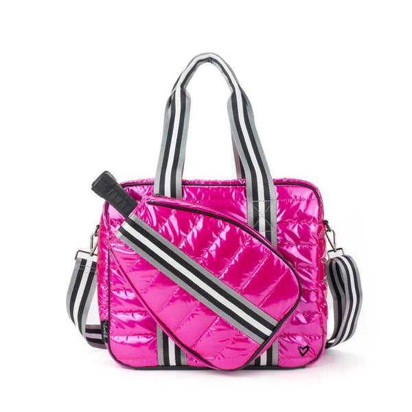 Pickleball Puffer Bags: Black