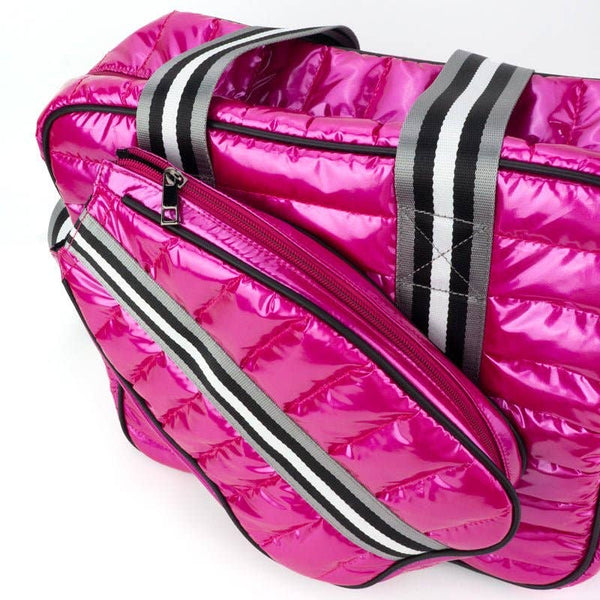 Pickleball Puffer Bags: Black