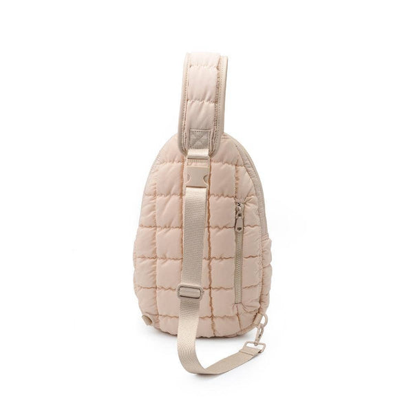 Match Point - Pickleball Sling Backpack: Cream
