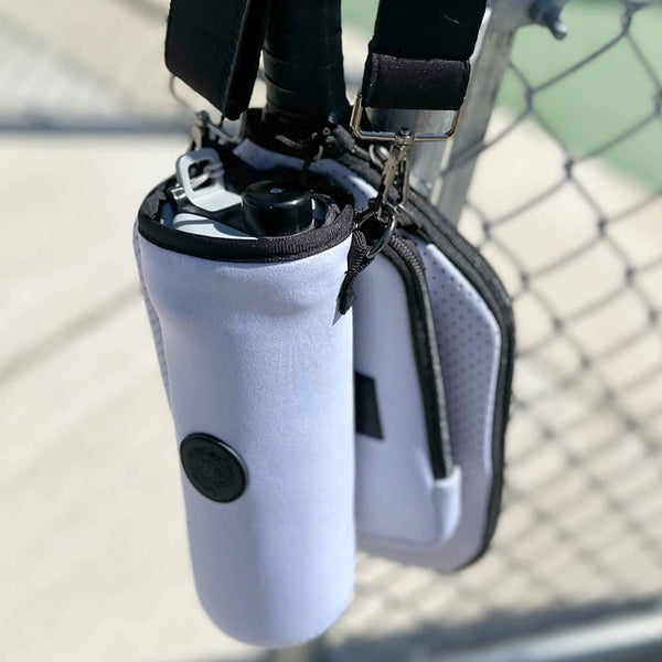 Pickleball Paddle Cover w/ Shoulder Strap, storage & clip