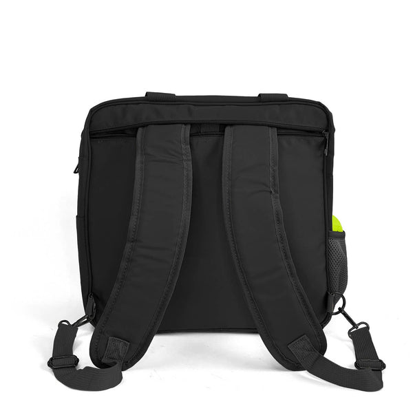 Pickleball Bag – 3-in-1 Tote, Crossbody, Backpack sport gift: Black