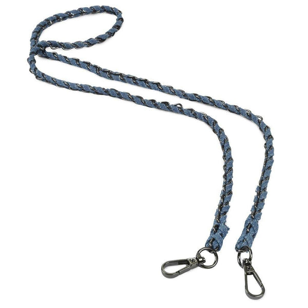 NEW Tiny Mini Woven Tote - Denim Jeans