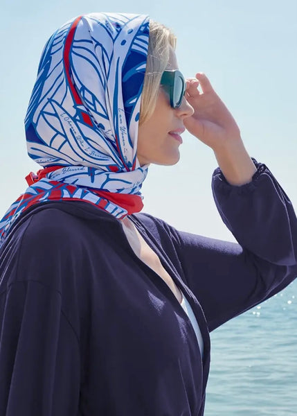Palm Sun Scarf UPF 45+