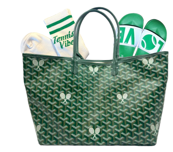 The Tennis Tote - Green