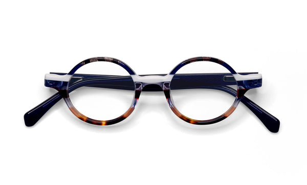 Wisecracker: 2.25 / 19 - Tortoise Stripe Front with Tortoise Temples