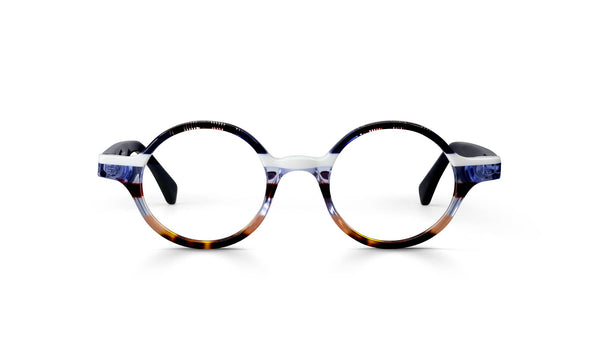 Wisecracker: 2.25 / 19 - Tortoise Stripe Front with Tortoise Temples