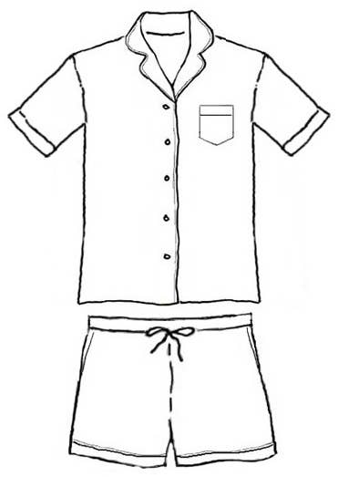 Pagoda Pink Short Sleeve Shorty Pajamas: XS