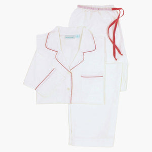 Logan Red Long Sleeve Pajamas: L