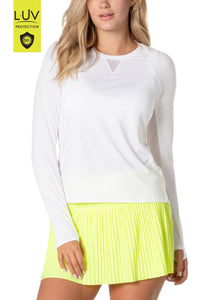 Women's High Low  Long Sleeve: XS