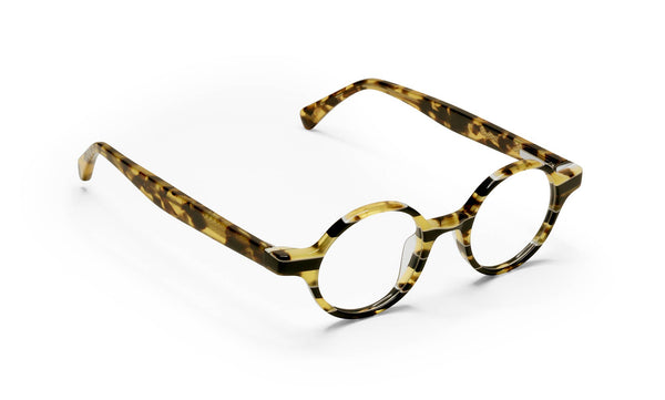 Wisecracker: 2.25 / 19 - Tortoise Stripe Front with Tortoise Temples