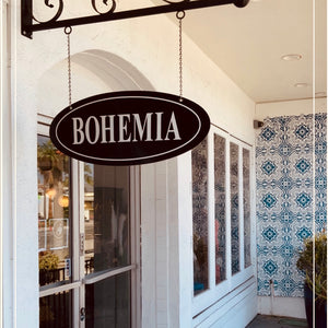 Store Sign say BOHEMIA