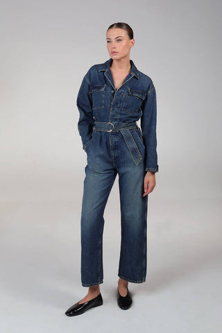 Larsen utility jumpsuit - terranea: S