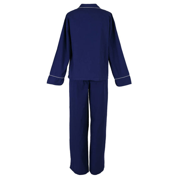 Cooper Navy Long Sleeve Pajamas: XS