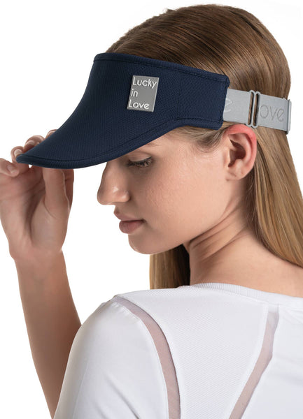 Lucky Logo Stretch Visor: ONE SIZE