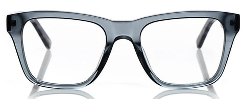 Kvetcher: 1.75 / 59 - Transparent Grey Teal Front with Black Tokyo Temples
