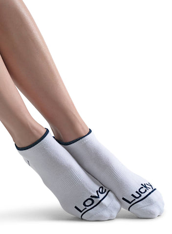 Lucky Pom Low Cut Socks: XXS