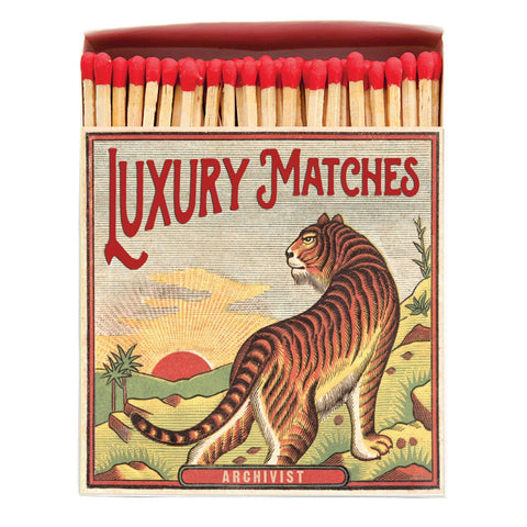 Tiger Luxury Matchbox