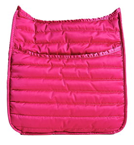 Everly Quilted Puffy Messenger-ASSORTED