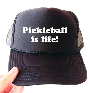 Pickleball is life!: Black