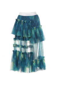 Ruffles & Frill Position Tiered Water color Mesh
MC5088