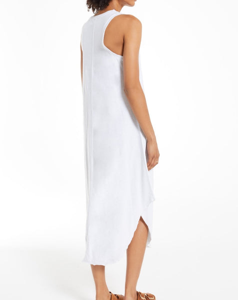 White Reverie Midi Dress