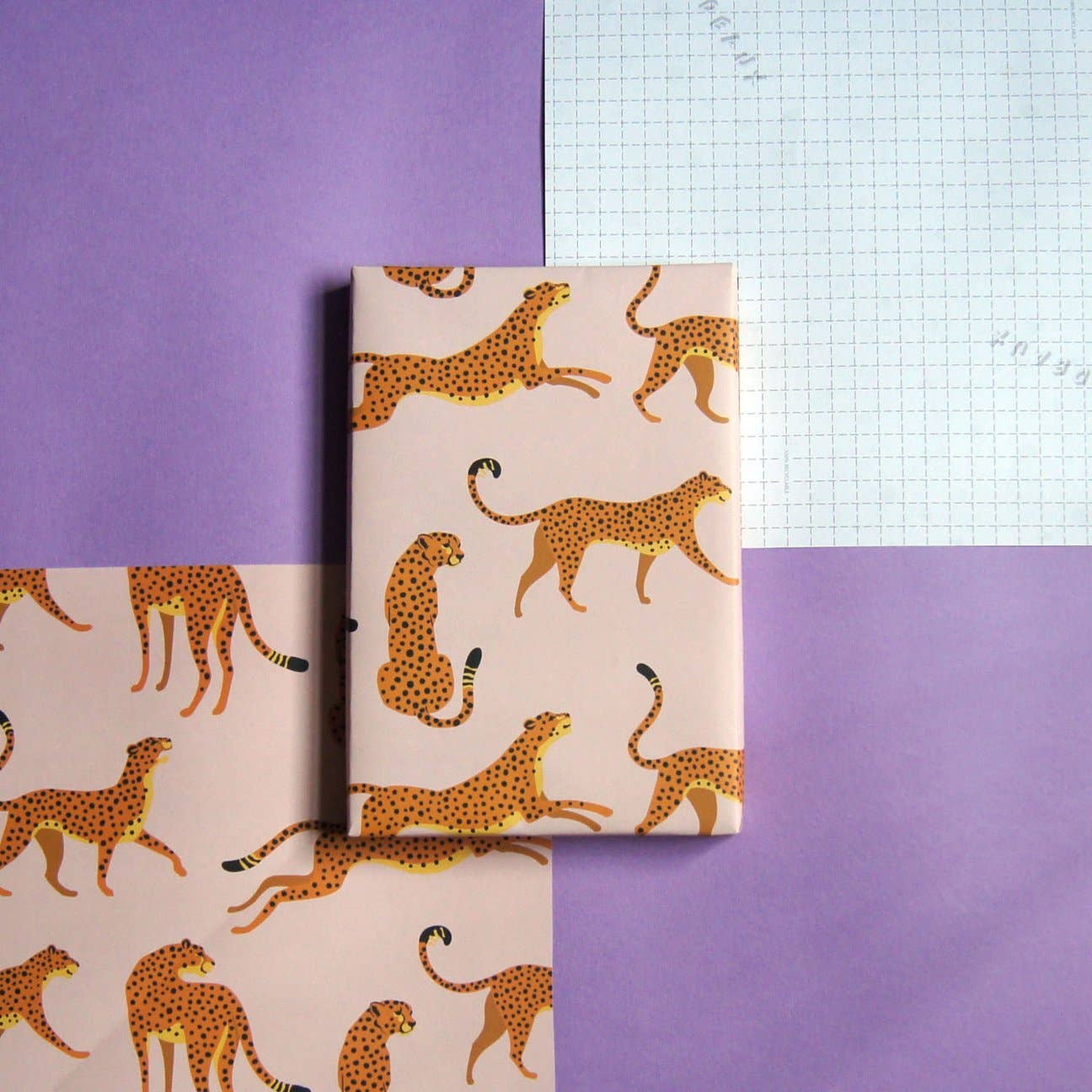 Hot Leopard Recyclable Wrapping Paper