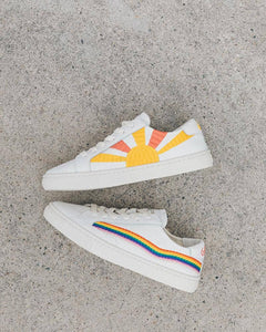 Rainbow Wave Sneaker