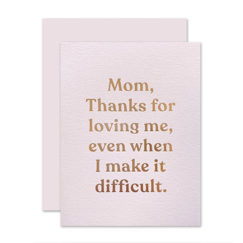Loving Mom