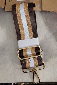 Stripe Pattern Bag Strap