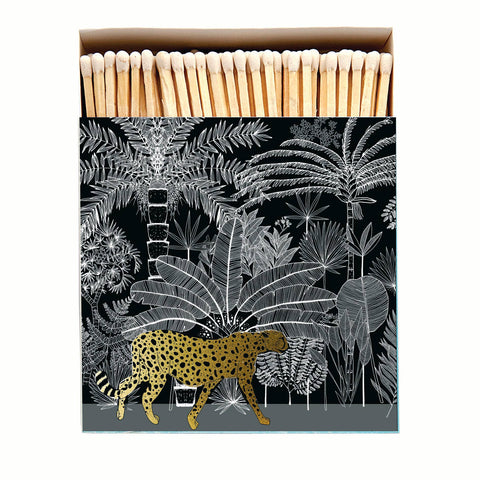 Cheetah in Black Jungle  Luxury Matches