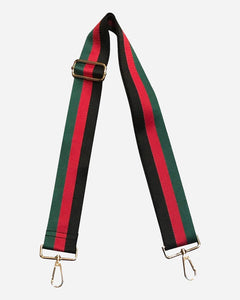 Black/Red/Green Stripe Strap
