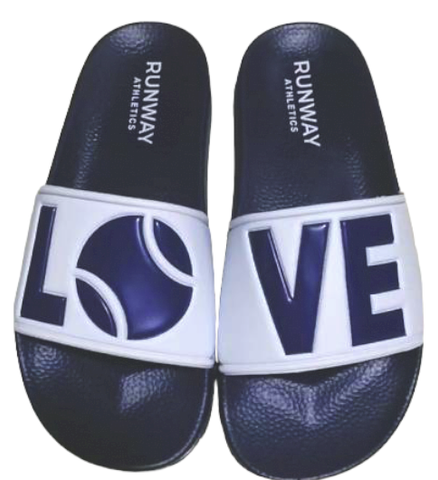 Slides LOVE - Perfect After Tennis Slide/Mule Navy