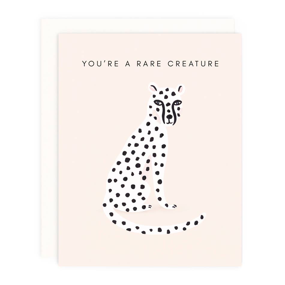 Rare Creature Greeting Card Bohemia Rare Creature Greeting Card Bohemia