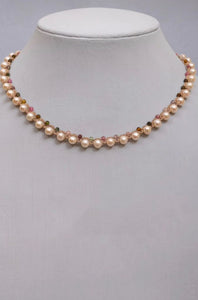 Freshwater & Semi Precious Pearl Necklace